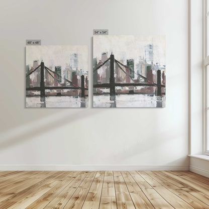 [Color:Stretched Canvas], Image showing the size comparisons