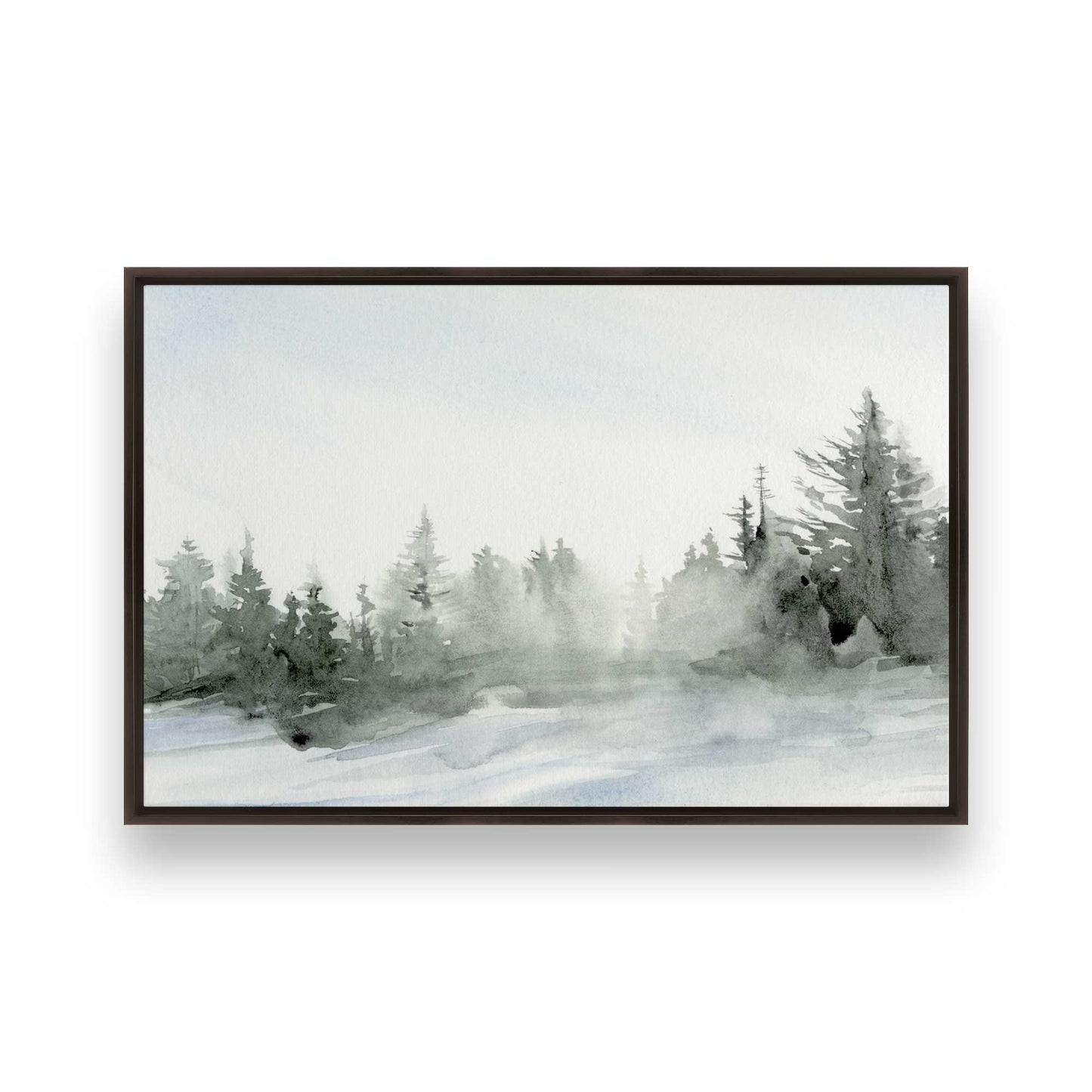 [Color:Espresso], Picture of art in a Espresso frame