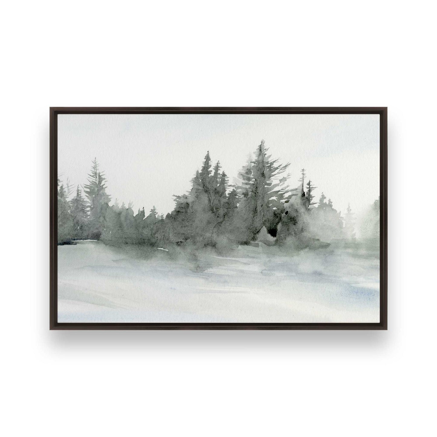 [Color:Espresso], Picture of art in an espresso frame