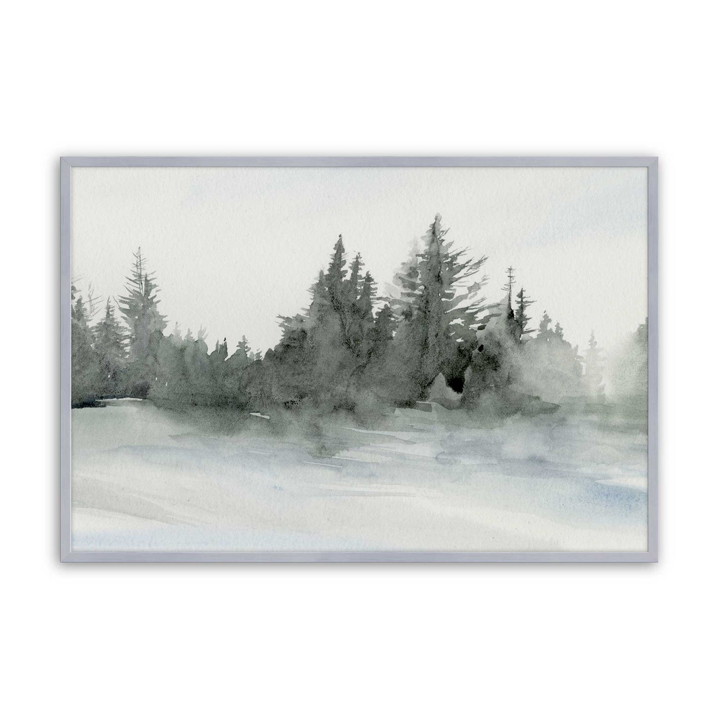 [Color:Polished Chrome], Picture of art in a Polished Chrome frame