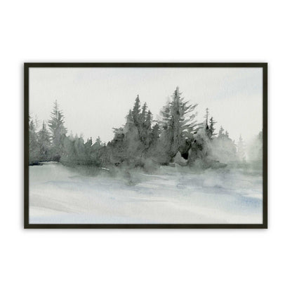 [Color:Satin Black], Picture of art in a Satin Black frame