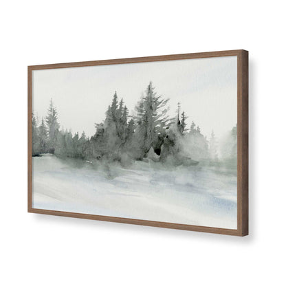 [Color:Walnut], Picture of art in a Walnut frame of the corner