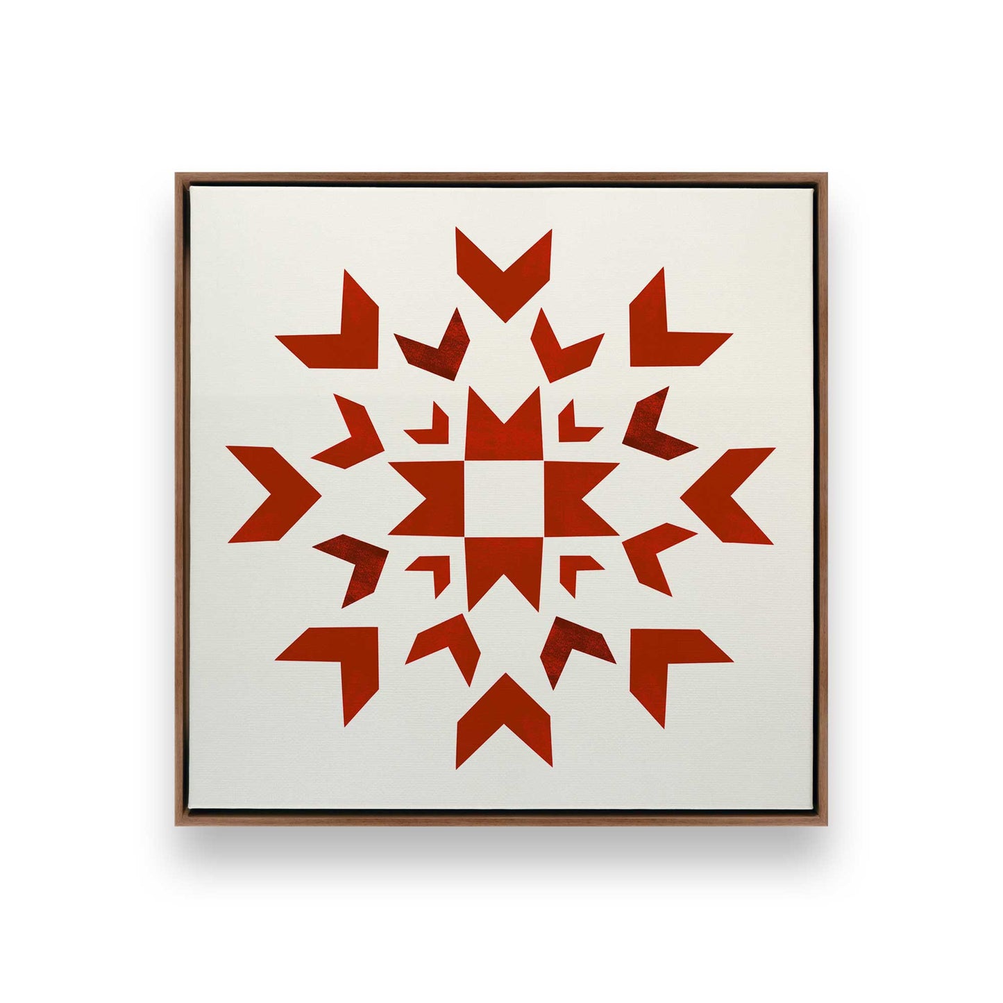 [Color:Walnut], Picture of art in a Walnut frame