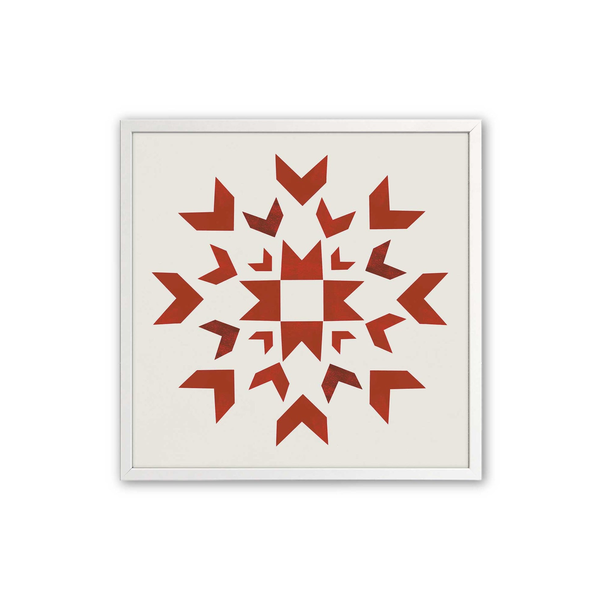 [Color:Opaque White], Picture of art in a Opaque White frame