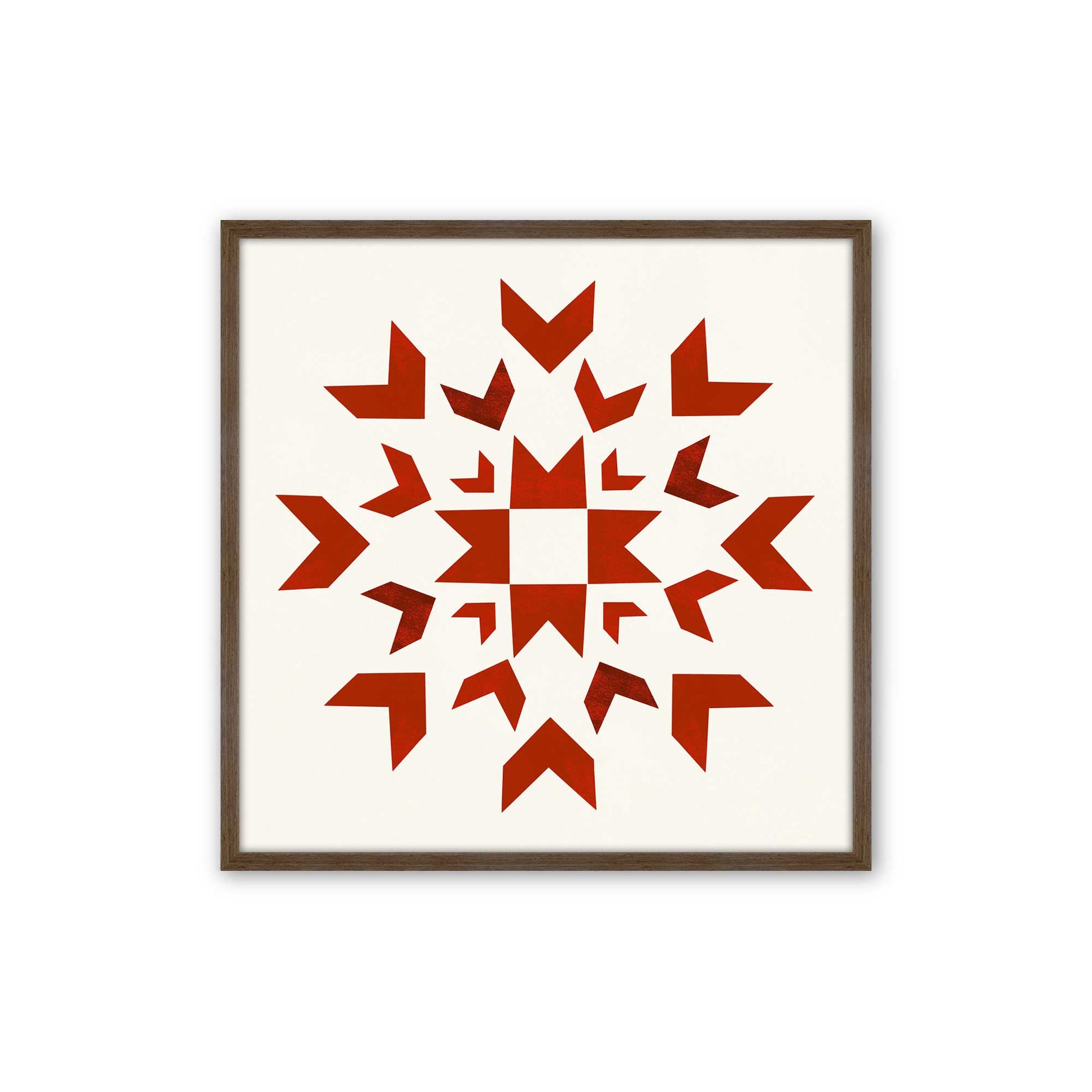 [Color:Walnut], Picture of art in a Walnut frame