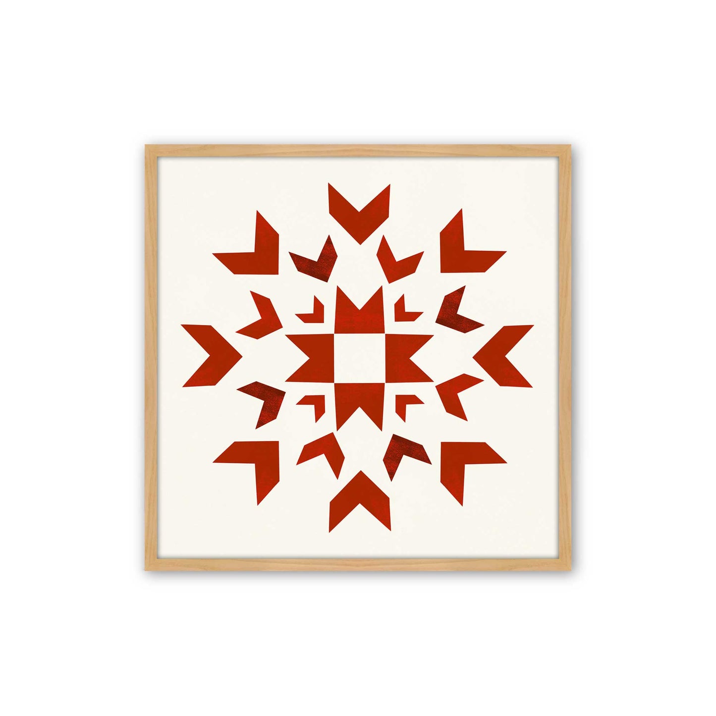 [Color:American Maple], Picture of art in an American Maple frame