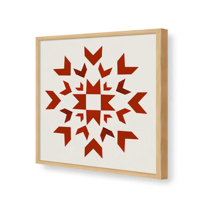 [Color:Espresso], Picture of art in a Espresso frame of the corner