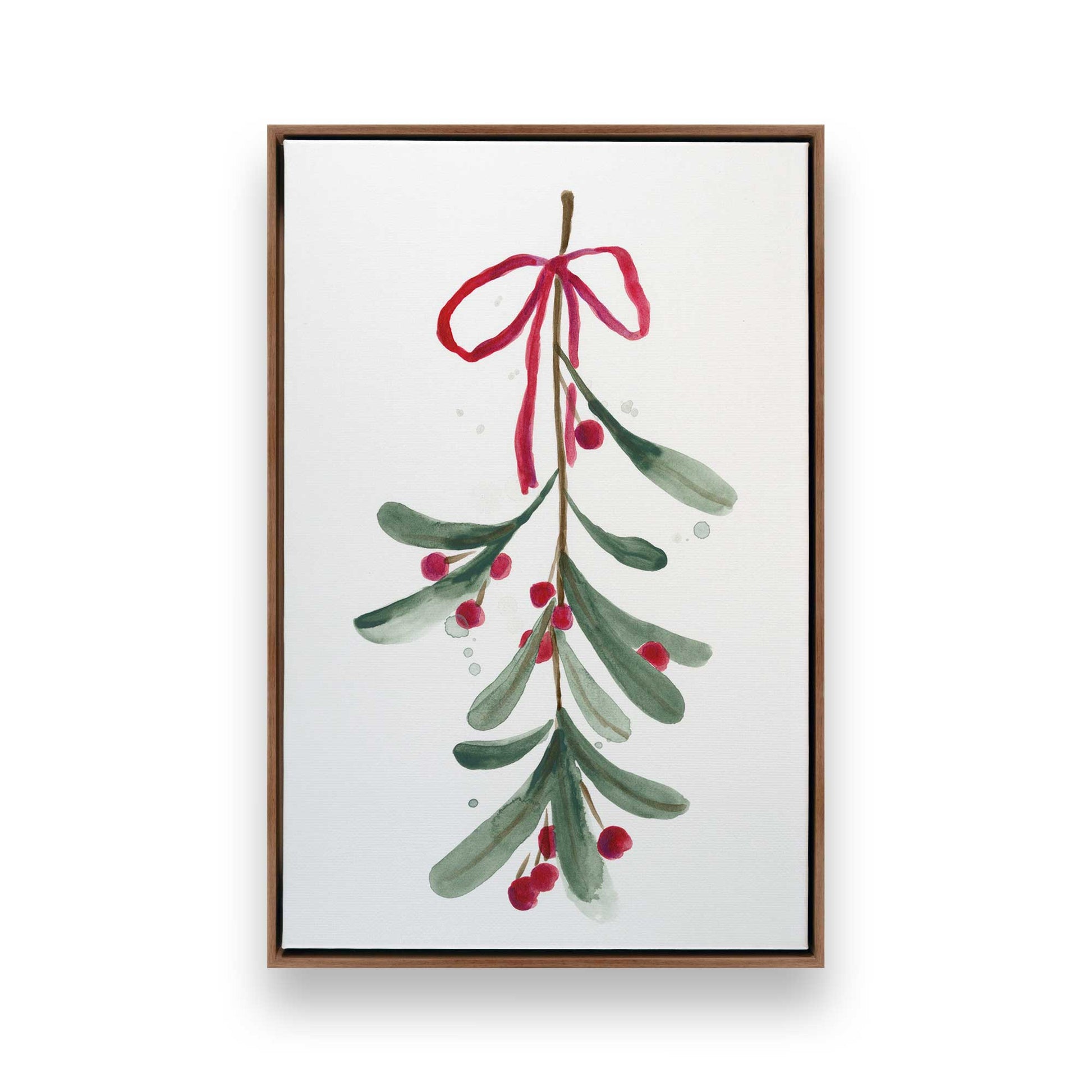 [Color:Walnut], Picture of art in a Walnut frame