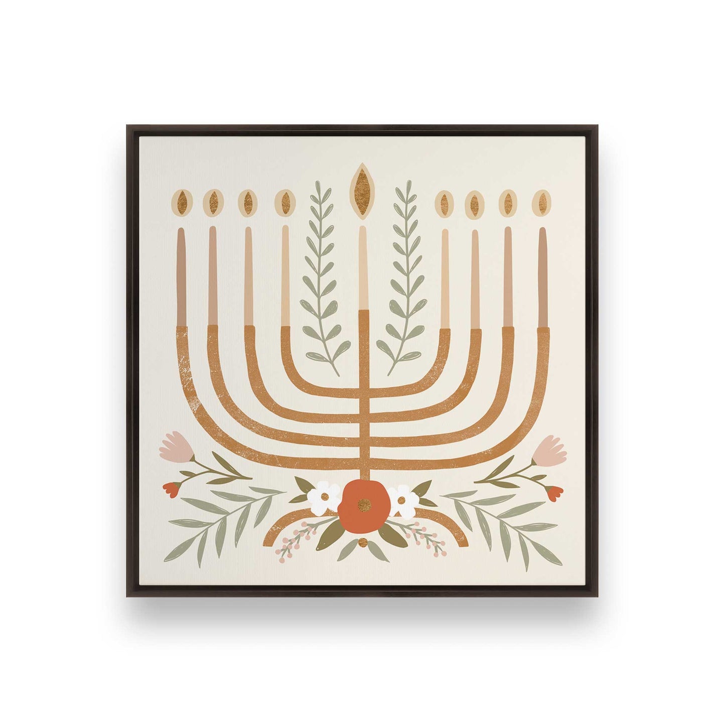 [Color:Espresso], Picture of art in an Espresso frame