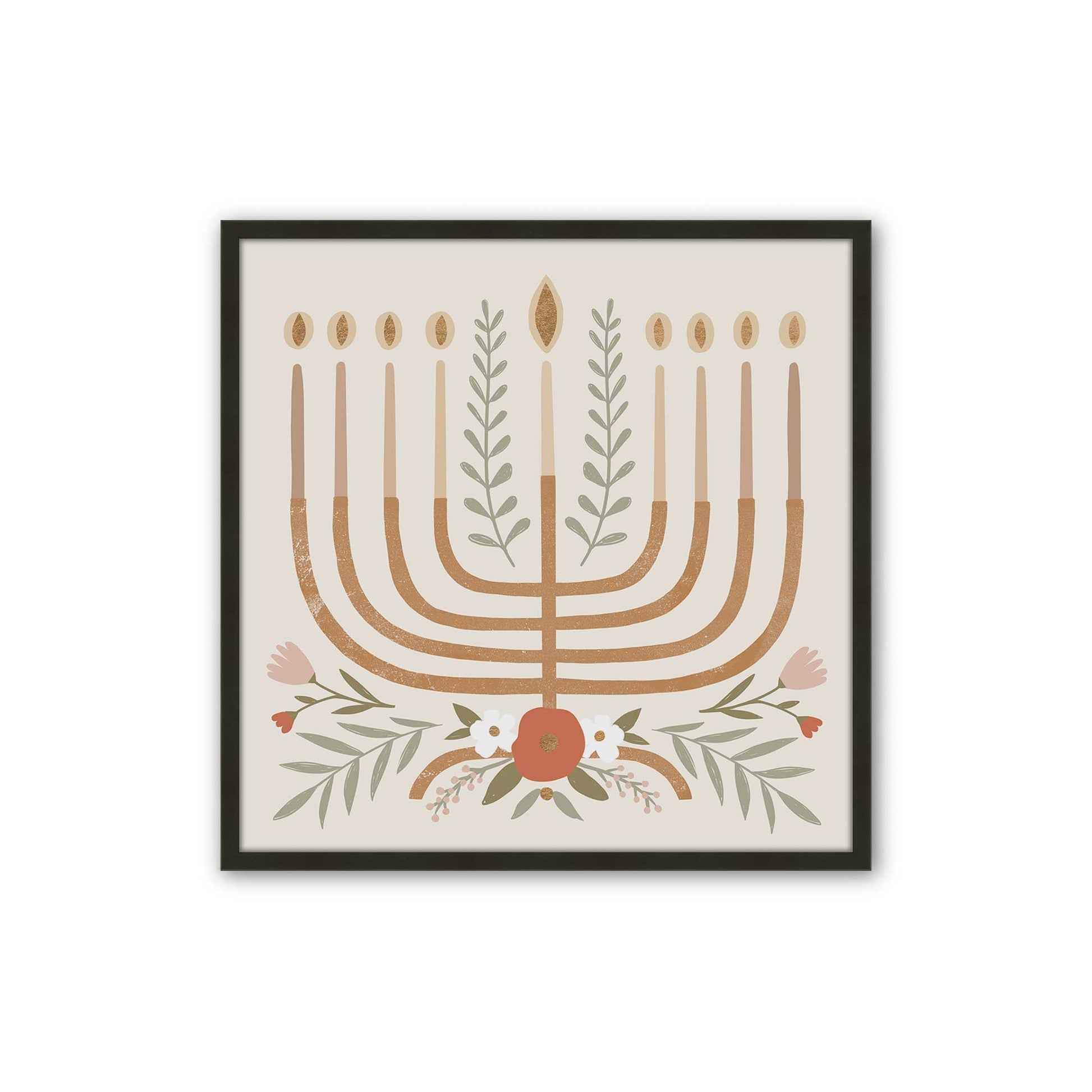 [Color:Satin Black], Picture of art in a Satin Black frame