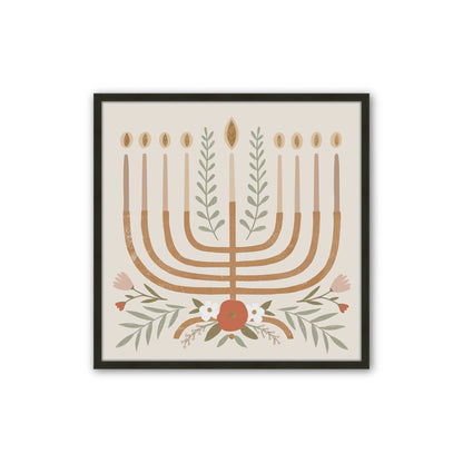 [Color:Satin Black], Picture of art in a Satin Black frame