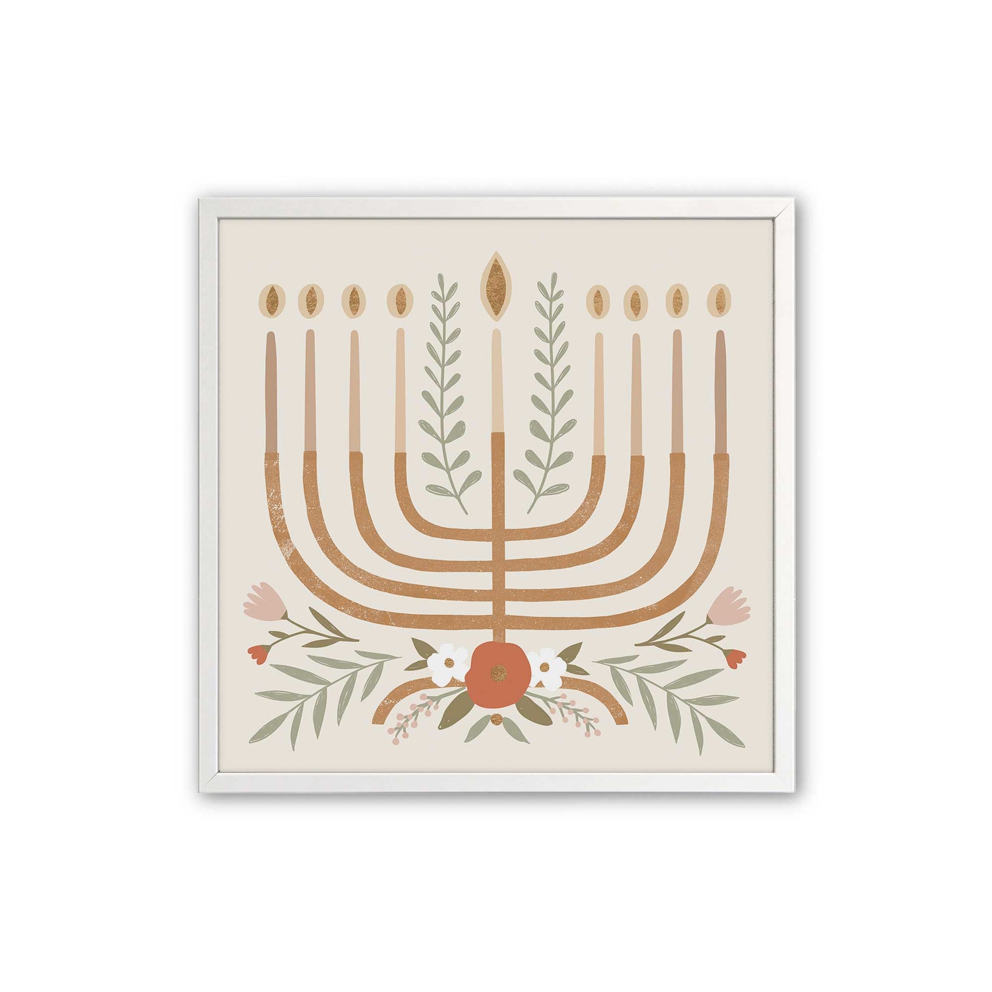 [Color:Opaque White], Picture of art in a Opaque White frame