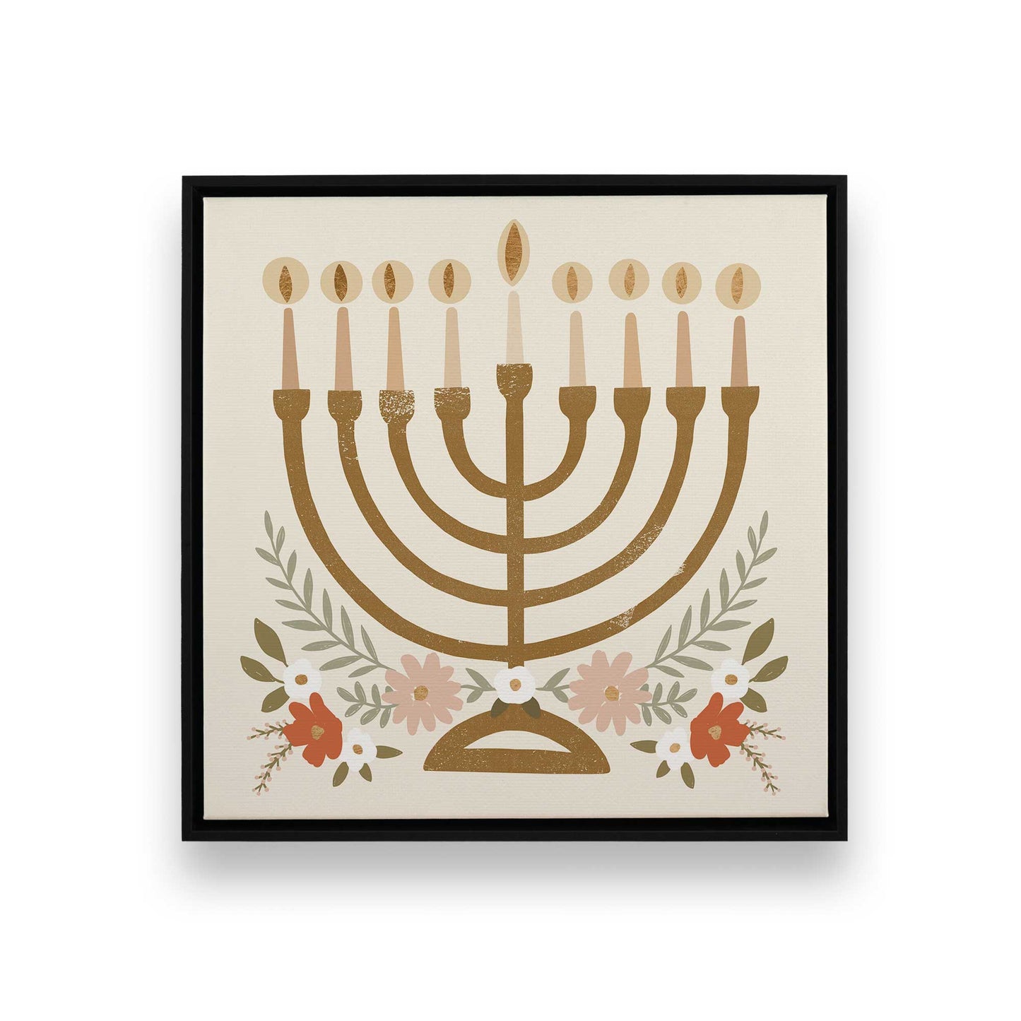 [Color:Satin Black], Picture of art in a Satin Black frame