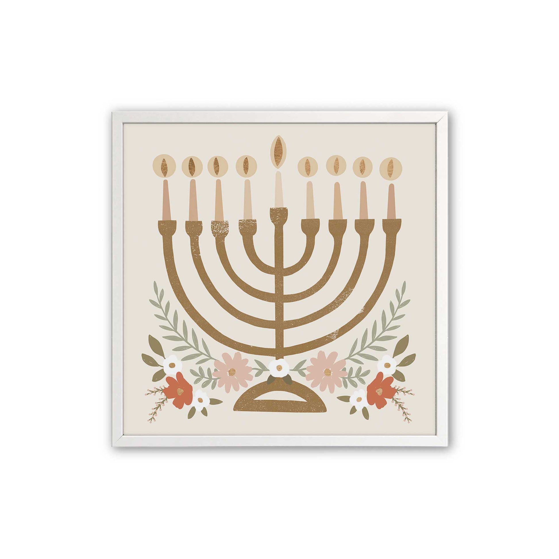 [Color:Opaque White], Picture of art in a Opaque White frame