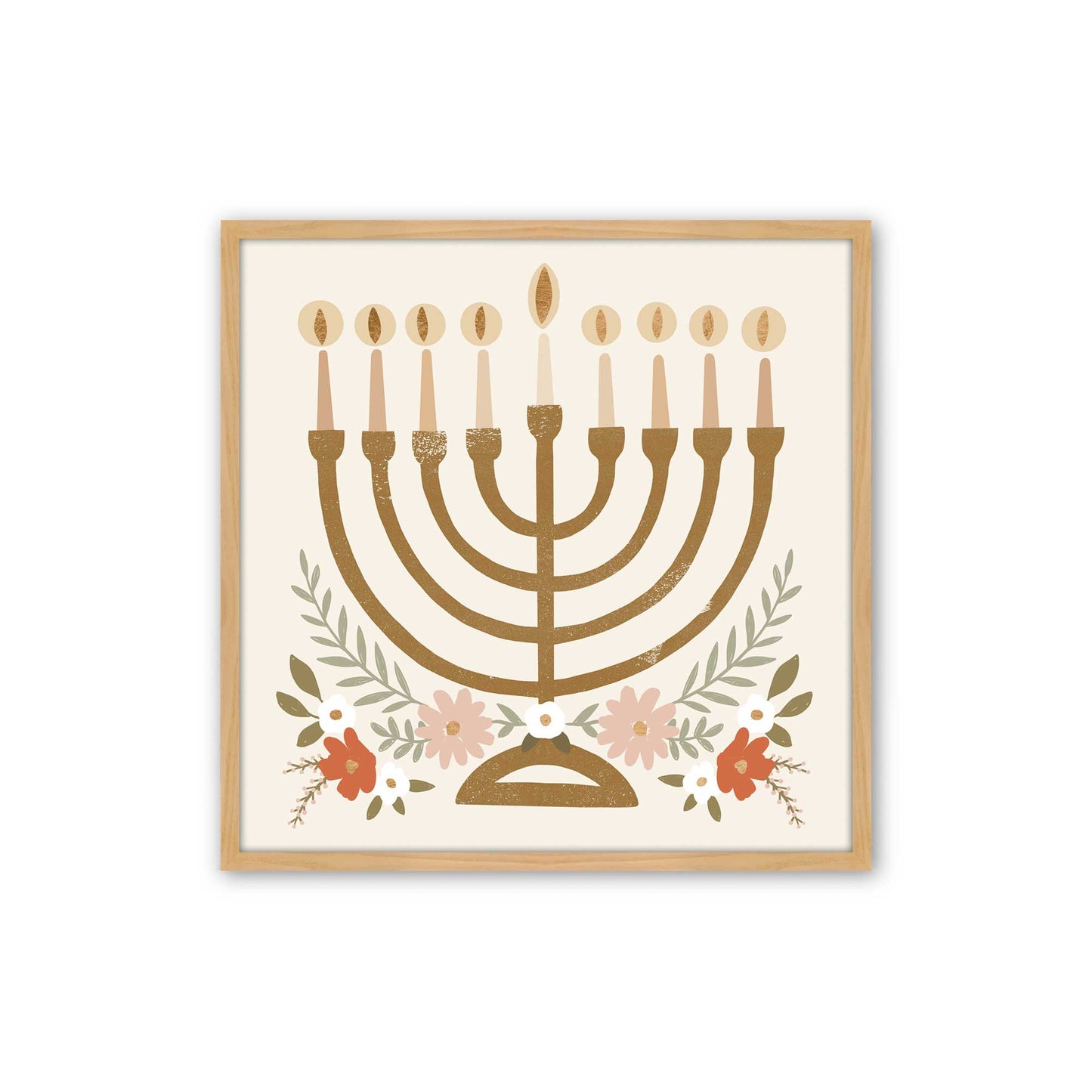 [Color:American Maple], Picture of art in an American Maple frame