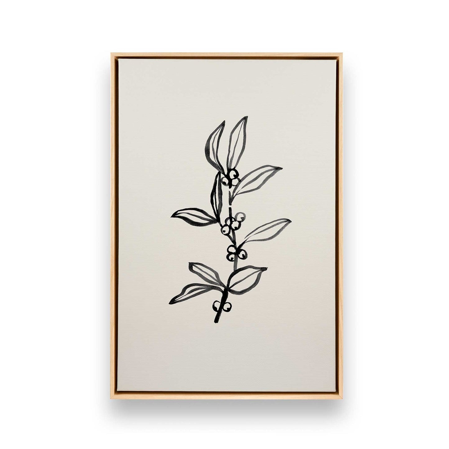 [Color:American Maple], Picture of art in a American Maple frame