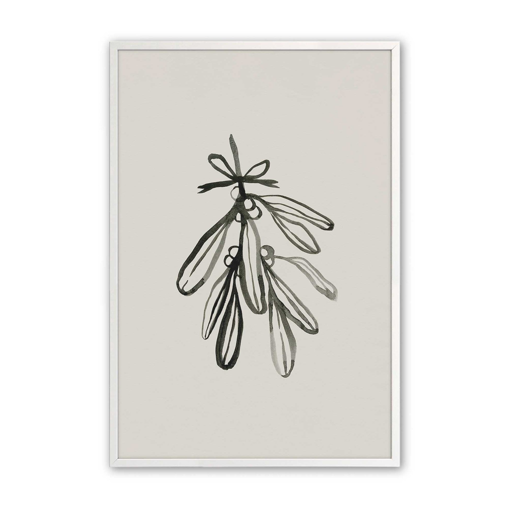 [Color:Opaque White], Picture of art in a Opaque White frame