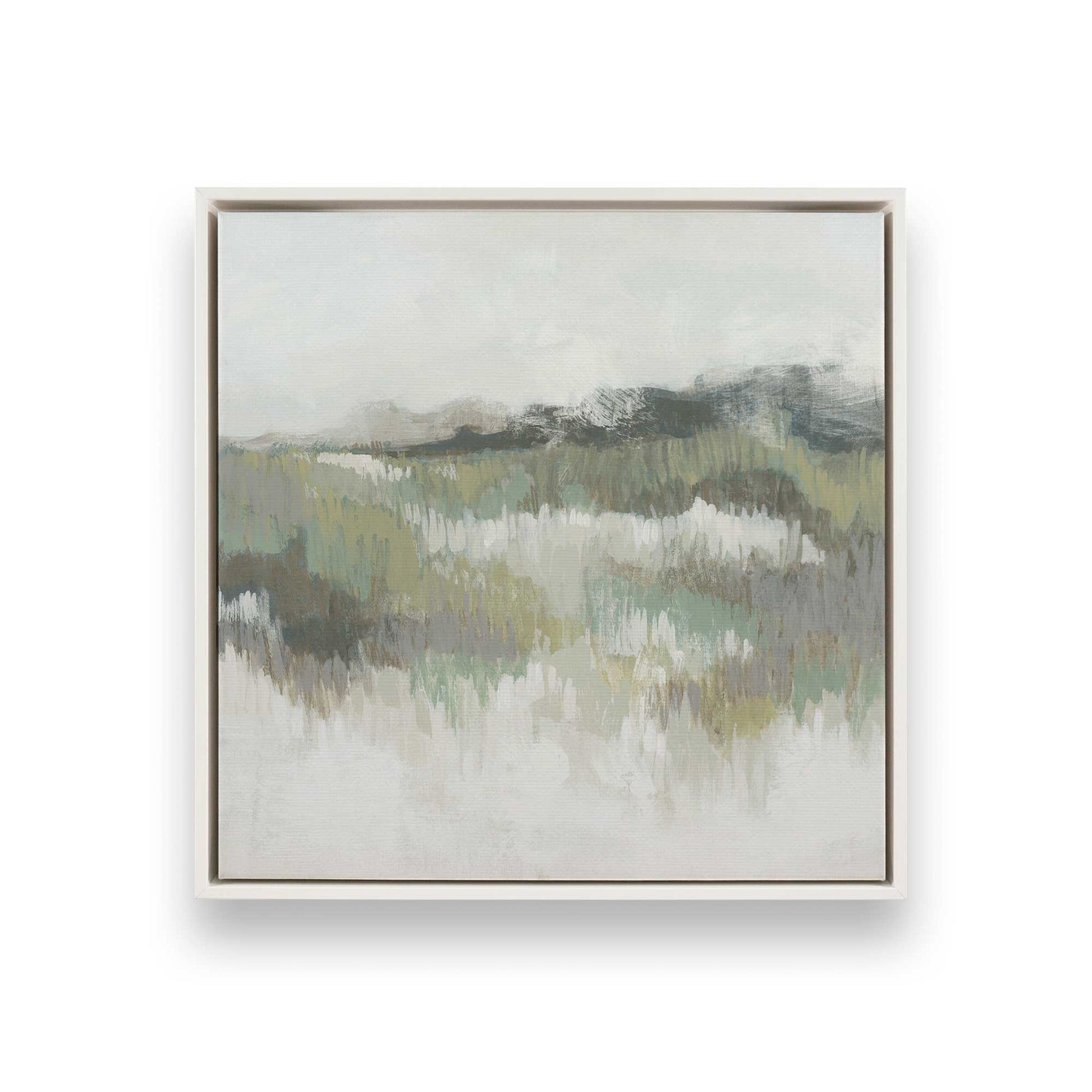 [Color:Opaque White], Picture of art in a White frame