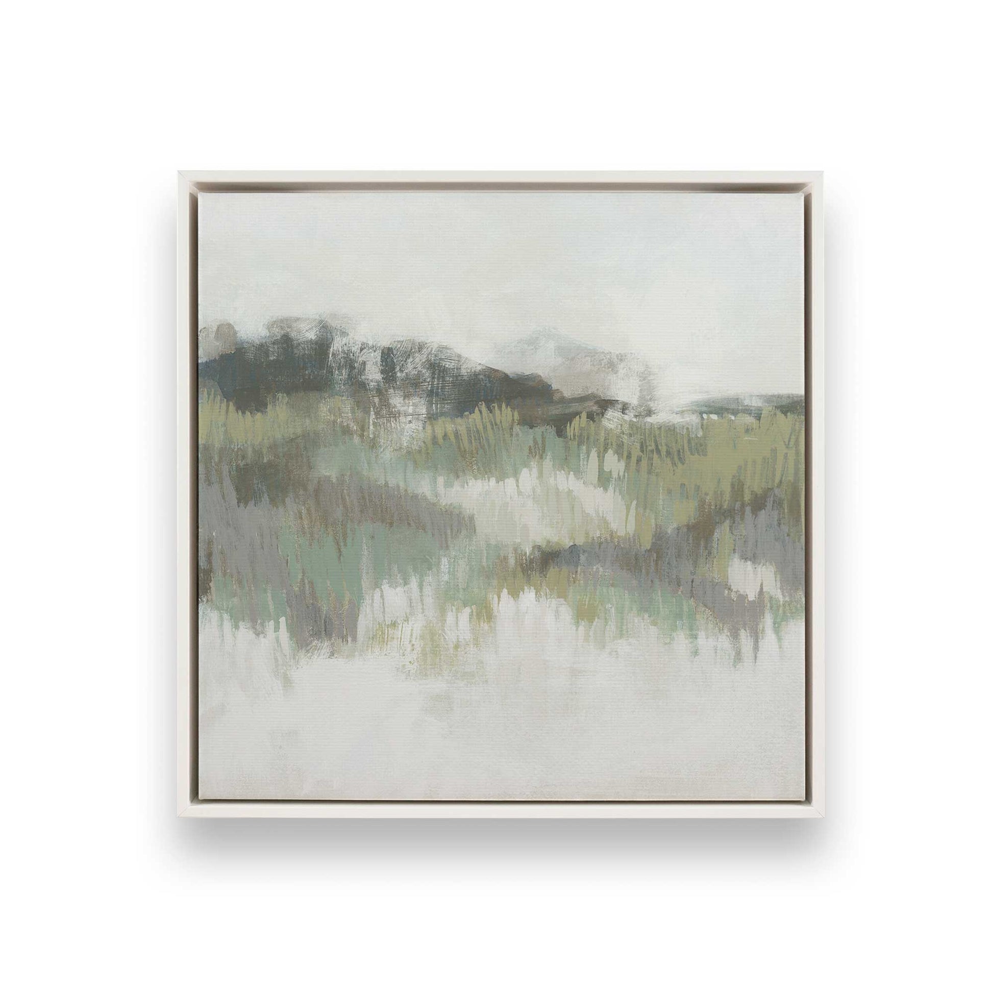 [Color:Opaque White], Picture of art in a White frame