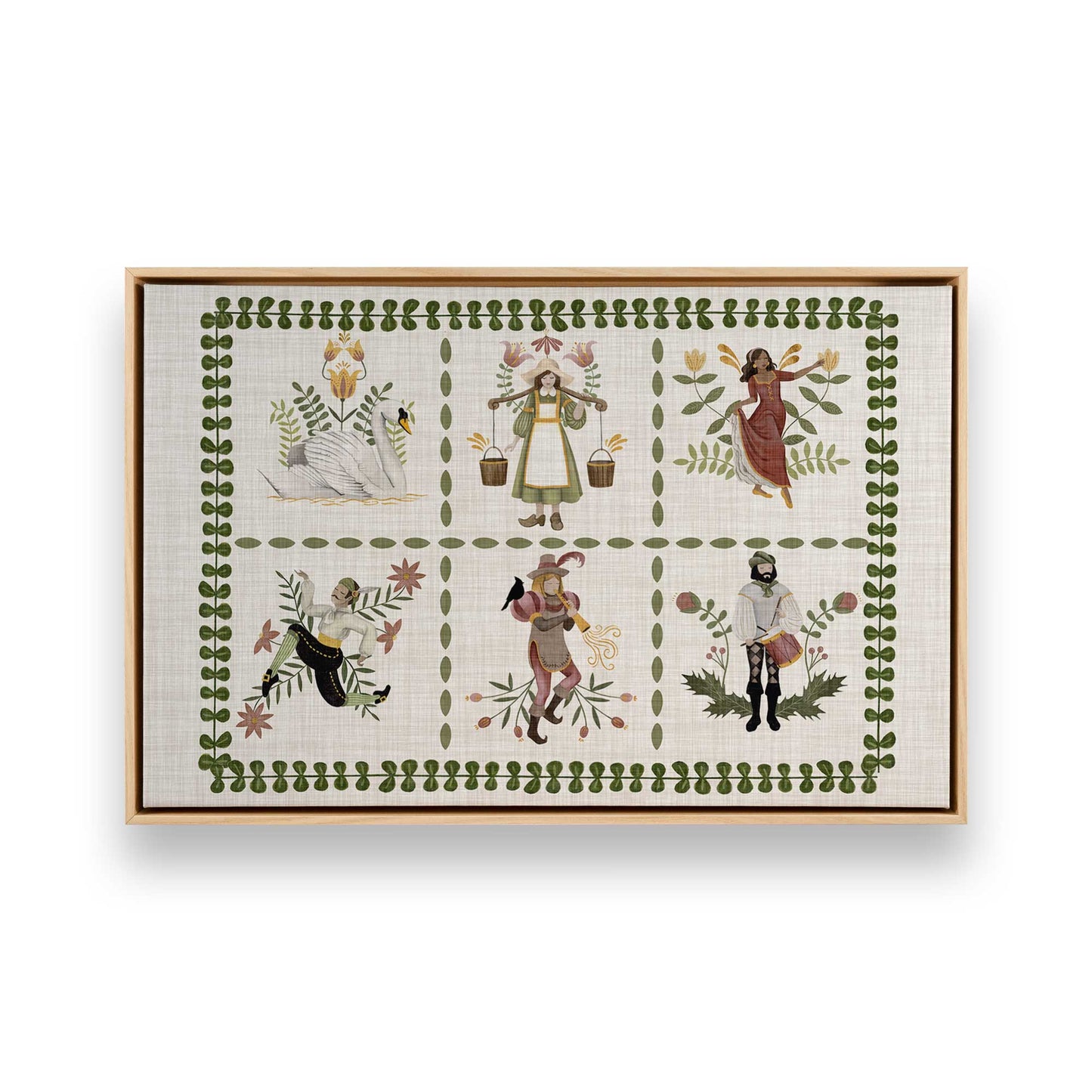 [Color:American Maple], Picture of art in a American Maple frame