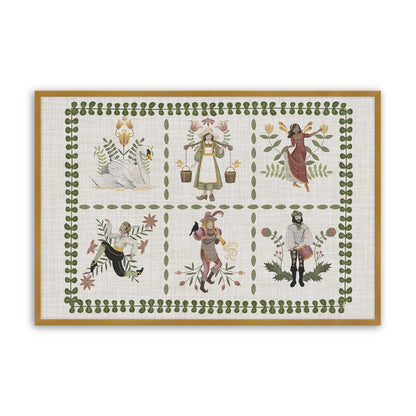 [Color:Polished Gold], Picture of art in a Polished Gold frame