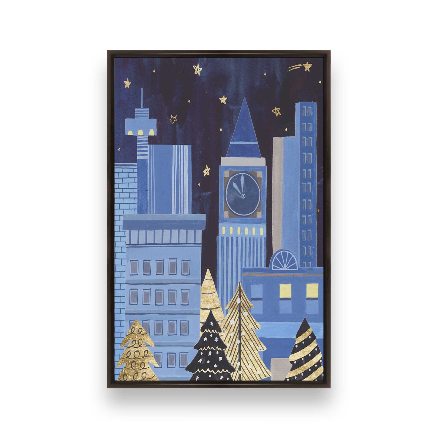 [Color:Espresso], Picture of art in an Espresso frame