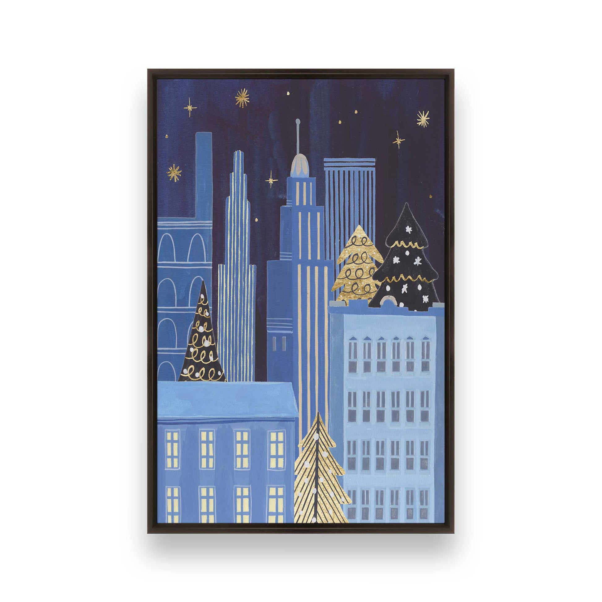 [Color:Espresso], Picture of art in an Espresso frame