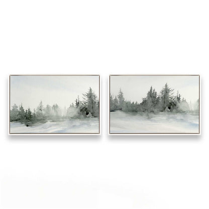 [Color:Opaque White], Picture of art in a White frame