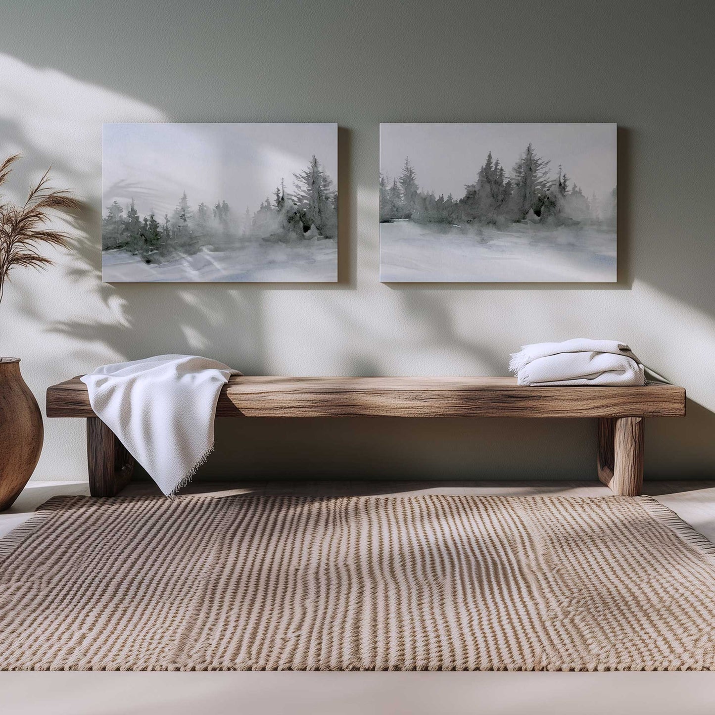 [Color:Opaque White], Picture of art in a White frame