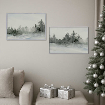 [Color:Walnut], Picture of art in a Walnut frame