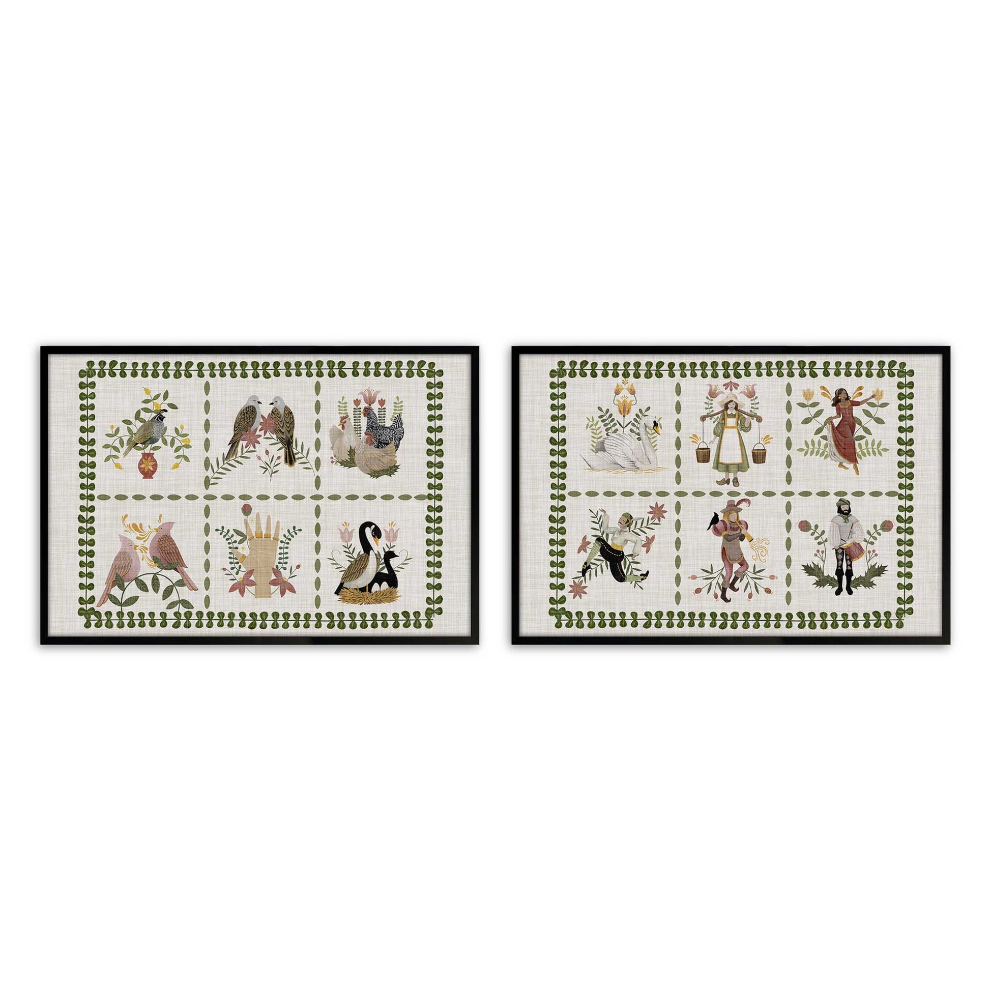 [Color:Satin Black], Picture of art in a Satin Black frame