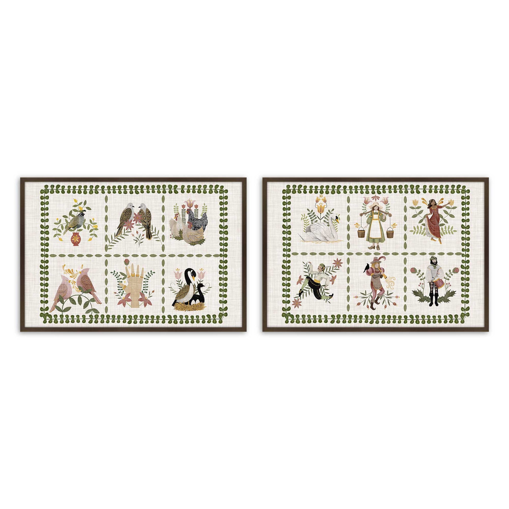 [Color:Belvinder Brown], Picture of art in a Belvinder Brown frame