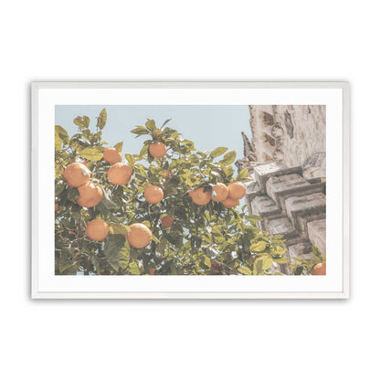 [Color:Opaque White], Picture of art in a Opaque White frame