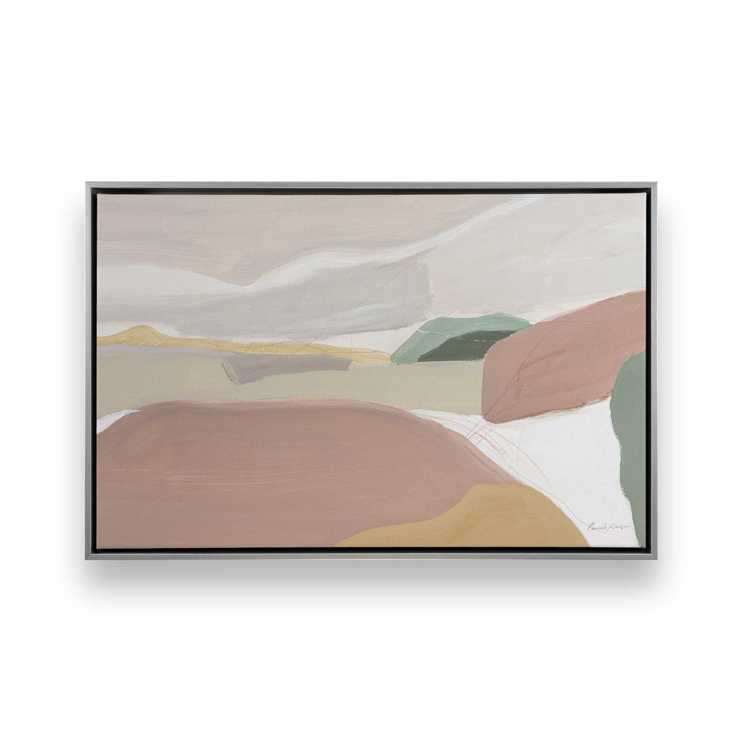 [Color:Polished Chrome], Picture of art in a Polished Chrome frame