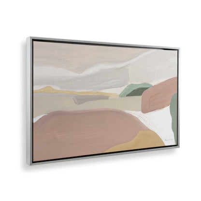 [Color:Polished Chrome] Picture of art in a Polished Chrome frame at an angle