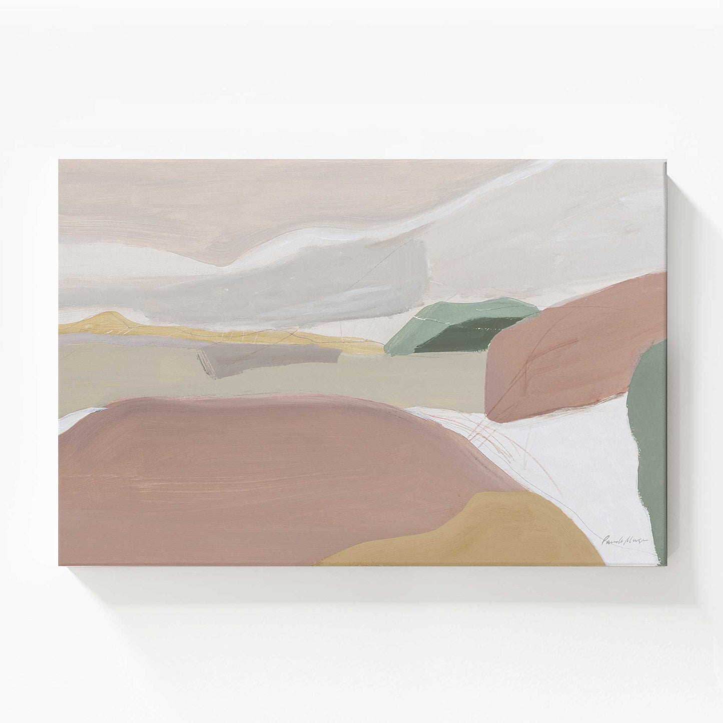 [Color:Stretched Canvas], Picture of art