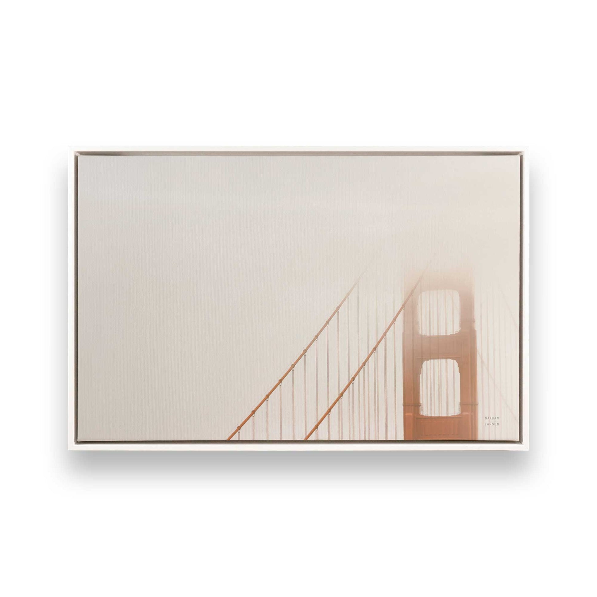 [Color:Opaque White] Picture of art in a White frame