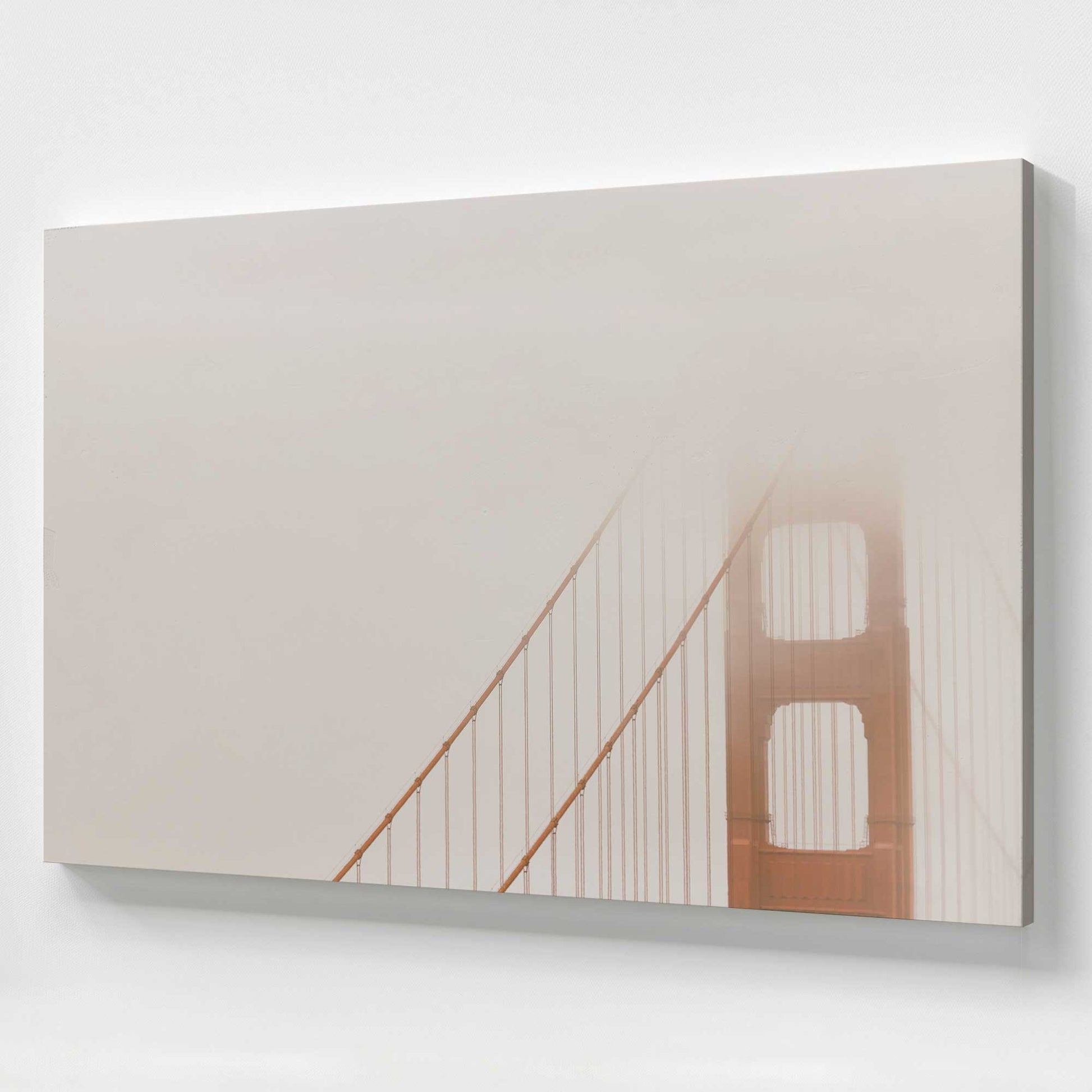 [Color:Stretched Canvas], Picture of art at an angle