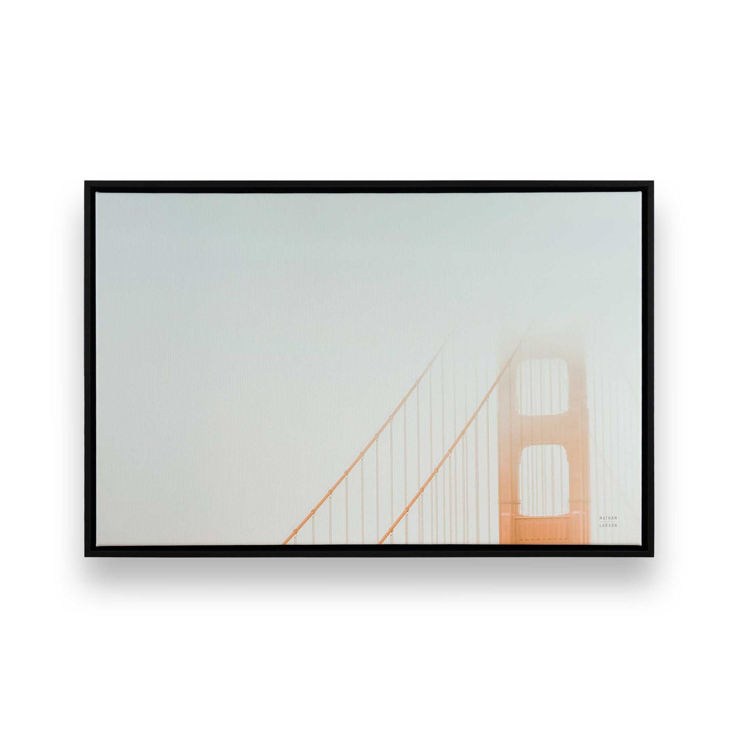 [Color:Satin Black] Picture of art in a Satin Black frame