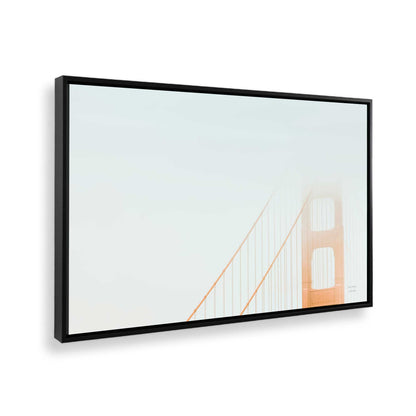 [Color:Satin Black] Picture of art in a Satin Black frame at an angle