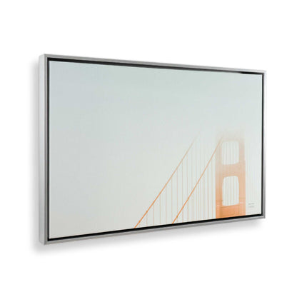 [Color:Polished Chrome] Picture of art in a Polished Chrome frame at an angle