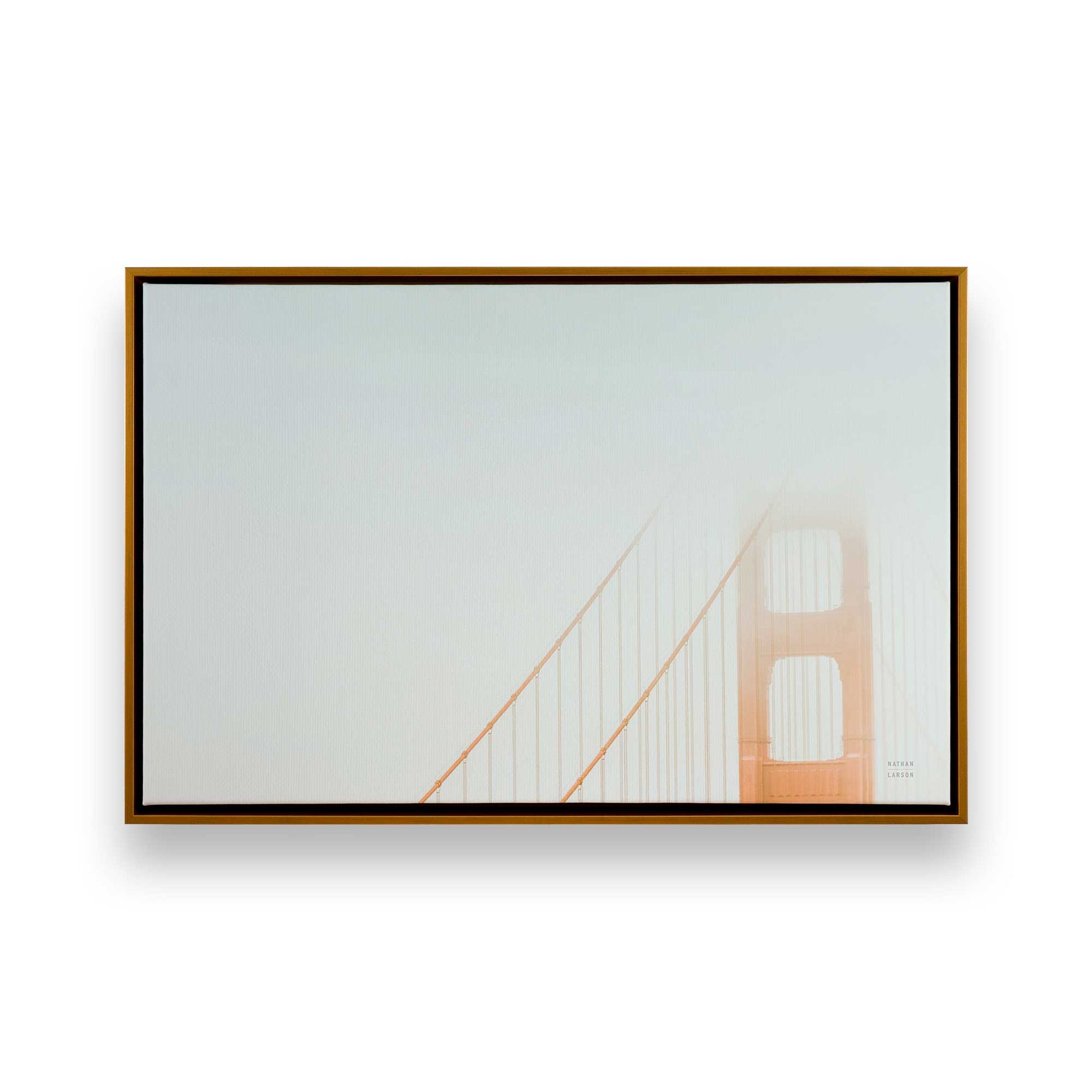 [Color:Polished Gold] Picture of art in a Polished Gold frame