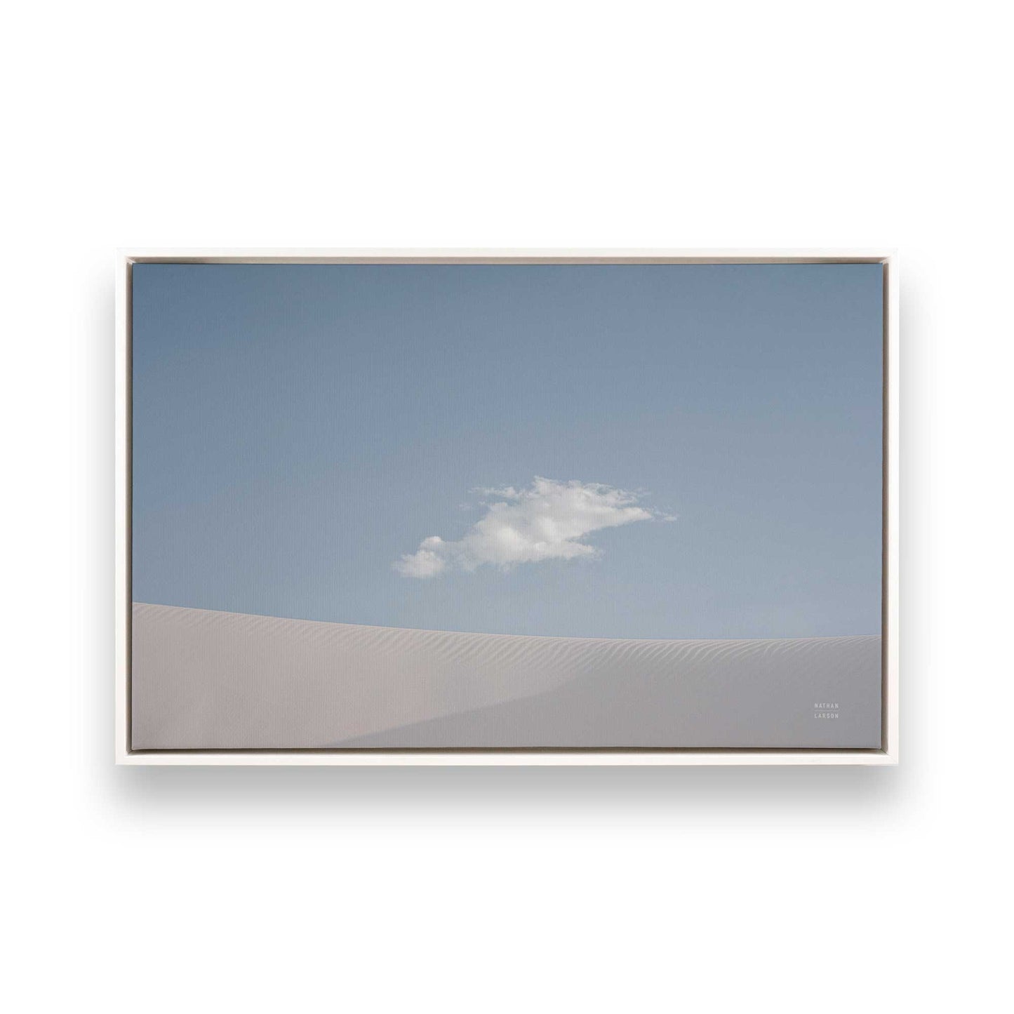 [Color:Opaque White] Picture of art in a White frame