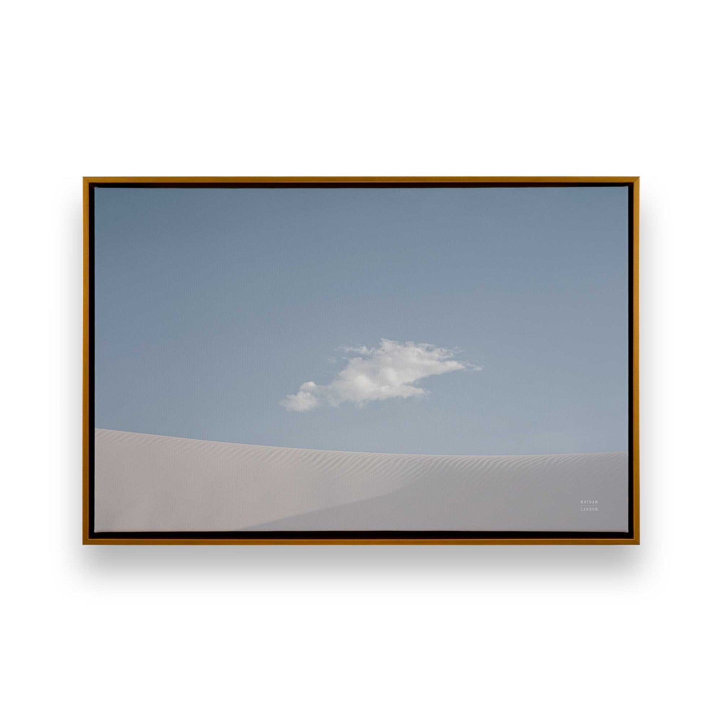 [Color:Polished Gold] Picture of art in a Polished Gold frame