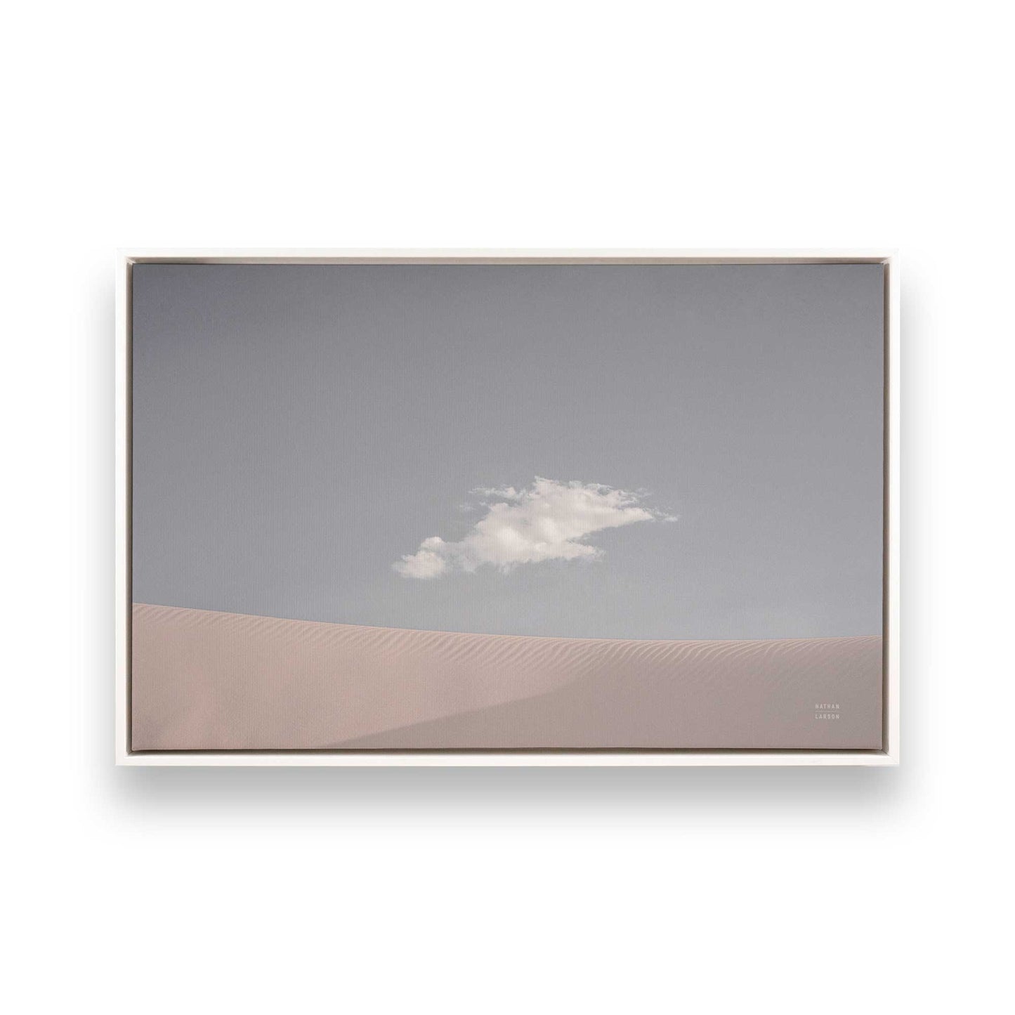 [Color:Opaque White] Picture of art in a White frame