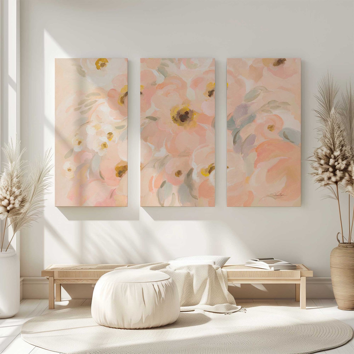 [Color:Stretched Canvas], Picture of art in a room