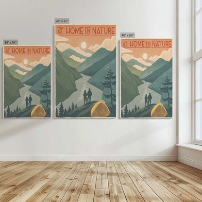 [Color:Stretched Canvas], Image showing the size comparisons