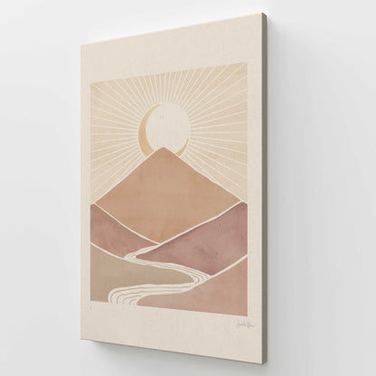 [Color:Stretched Canvas], Picture of art at an angle