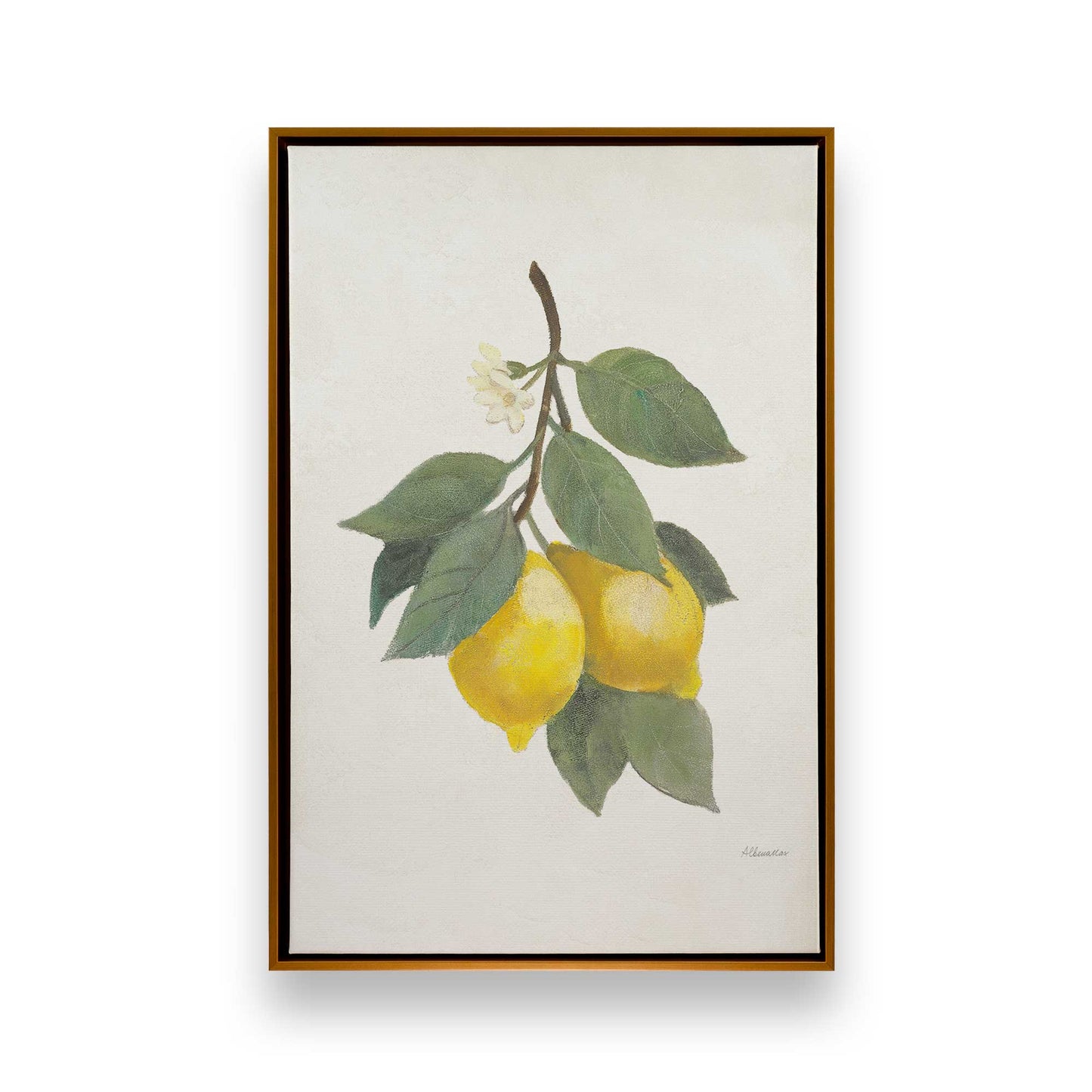 [Color:Polished Gold], Picture of art in a Polished Gold frame