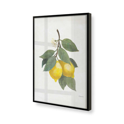 [Color:Satin Black], Picture of art in a Satin Black frame at an angle